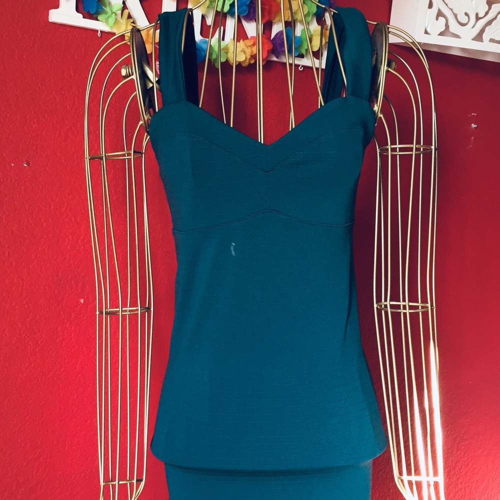 Teal Dress